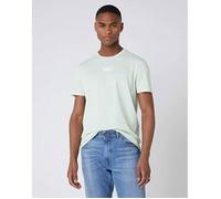 T-shirt - WRANGLER - Logo - Vert - Regular - Manches courtes - Col arrondi S