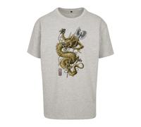 Wu-wear Wu Wear Dragon Short Sleeve T-shirt Gris S Homme