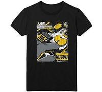 T-shirt wutangclan invinci noire unisexe noir taille xl Noir G