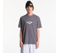 T-shirt Y-3 Liquid Logo Short Sleeve T-Shirt Grey Five L