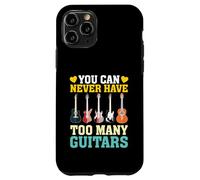 T-Shirt « You Can Never Have Too Many Guitars », Musique Coque pour iPhone 11 Pro