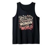 T-Shirt You're The Most Beautiful Woman in The World Débardeur
