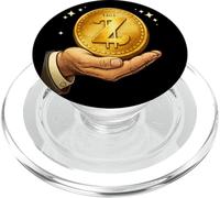 T-Shirt Z Coin Crypto Design Crypto pour l'amour de la Monnaie numérique PopSockets PopGrip pour MagSafe