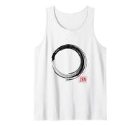 T-Shirt Zen Enso Circle Calligraphy Débardeur