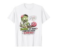 T-Shirt Zombie Amusant d'échecs, Smart Brains Play Chess Kids T-Shirt