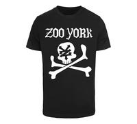 ZOO YORK T-Shirt 'Zoo York Skull' noir / blanc, Taille S