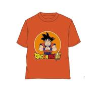 T-Shirts à Manches Courtes Dragon Ball Z - Garçon Débardeur Dragon Ball Z (FR/ES, Âge, 7 Ans, Taille Normale, Short Sleeve T-Shirt-A)