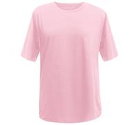T-Shirts à Manches Courtes Femme Chemisiers Blouses Surdimensionnés Grande Taille Été Tunique Ample Coton Col Rond Top Oversize Basique Coupe Haut Décontracté Amples Casual Sport Chemises Pas Cher