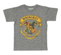 T-Shirts à Manches Courtes Harry Potter - Garçon Coton Débardeur Harry Potter (FR/ES, Âge, 10 Ans, Taille Normale, Gris-B)