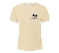 T-Shirts à Manches Courtes Homme Col Rond- T Shirt Sport Imprimé Cocotier D'été Décontracté Comfortable Top Ample Doux Classiques Chic De Tous Les Jours Passe-Partout Plage Vacances Haut