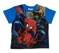 T-Shirts à Manches Courtes Spiderman Marvel - Garçon Coton DébardeurSpiderman Marvel (FR/ES, Âge, 3 Ans, Taille Normale, Bleu-K)