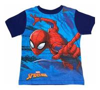 T-Shirts à Manches Courtes Spiderman Marvel - Garçon Coton DébardeurSpiderman Marvel (FR/ES, Âge, 5 Ans, Taille Normale, Marine-D)
