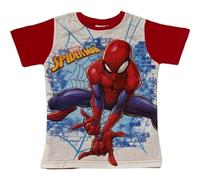 T-Shirts à Manches Courtes Spiderman Marvel - Garçon Coton DébardeurSpiderman Marvel (FR/ES, Âge, 6 Ans, Taille Normale, Rouge-G)