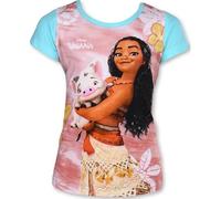 arlis T-Shirts à Manches Courtes Vaiana - T-Shirt Manches Courtes Vaiana (FR/ES, Âge, 6 Ans, Taille Normale, T-Shirt Vaiana Disney - C)