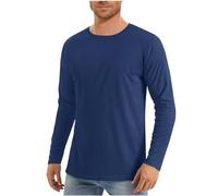 T-Shirts Anti-UV Homme Rashguard Manches Longues Pullover,Tee Shirt Homme Protection Solaire Léger Uni Tee Shirt Manche Longue,T Shirt Homme pour Baignade Surf Pêche Natation Plongée Plage