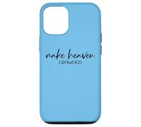 T-shirts chrétiens pour femmes Make Heaven Crowded T-shirt cadeau Coque pour iPhone 12/12 Pro