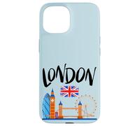 T-shirts Cool London Famous Landmarks, London Shirts, Londres Coque pour iPhone 15