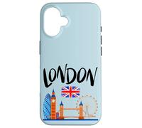 T-Shirts Cool London Famous Landmarks, London Shirts, Londres Coque pour iPhone 16