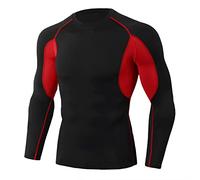 T-shirts de compression à manches longues pour homme - Séchage rapide - Pour la gym, la course à pied, le fitness, l'entraînement,T-Shirts Manches Longues Homme Compression Running Maillot Sport Top