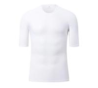 T Shirts de Cyclisme Compression Maillot de Sport à Manches Courtes for Homme, sous-vêtement vélo, Gilet Course(Color 2,M)