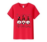 T-shirts de Noël pour femme, chemise de Noël col de Père Noël, t-shirt à manches longues, motif Père Noël, amour de Noël, sweat à capuche de Noël, col rond, manches longues, sweat-shirt de Noël
