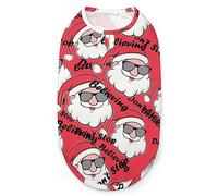 T-Shirts d'été sans Manches pour Animaux de Compagnie, vêtements pour Petits Chiots et Chats, ne cessez de Croire Le père noël, débardeur Doux pour Animaux de Compagnie
