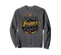 T-Shirts drôles pour Adultes avec Citation de Motivation Sweatshirt
