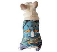 T-Shirts en Coton pour Chien Tenues Imprimé Dragon | Vêtement Respirant pour Animal de Compagnie Idéal Pour Les Soirées Accessoires Photo Anniversaire Toutes Saisons Printemps