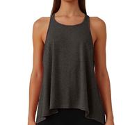 T-Shirts Et Tops de Sport Femme sans Manches Debardeur Running Ample Couleur Unie De D'Entraînement Musculaire La Course à Pied Tank Top Casual Classique Confortables Regular Fit Haut