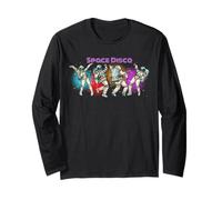 T-Shirts Fantaisie Astronaute Dance Space Disco et Designs Cool Manche Longue