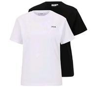 FILA Bari Tee / Double Pack Black-bright White Taille: L | Chemises Outlet | Femme | Blanche