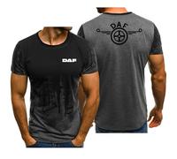 T-Shirts for Hommes DAF, séchage Rapide, Respirants, Manches Courtes, for la Gym, la Course à Pied, Le Sport(H,M)
