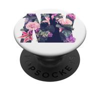 T-Shirts Graphiques de New York à Motif Floral, Ville Urbaine de New York PopSockets PopGrip Adhésif