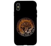 T-shirts graphiques pour hommes This World is a Jungle Tiger Tee Coque pour iPhone X/XS