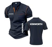 T-Shirts Henley Hommes Confortables À Manches Courtes pour K.e.nw.o.RT.h Séchage Rapide Imprimé sous Vêtements Polo Doux Fitness-ZQinSe||s