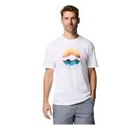 t-shirts Homme - Blanc - Columbia Path Lake II Graphic Tee M
