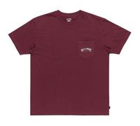 t-shirts Homme - Bordeaux - Billabong Stacked Arch Tee S