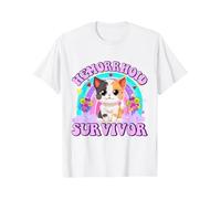 T-Shirts Humoristiques Survivant des hémorroïdes avec graphisme et Meme Cadeaux pour Femmes/Hommes