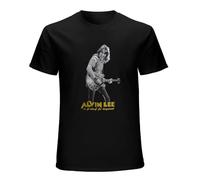 T-Shirts Popular Alvin Lee A Tribute to Guitarist Legend Men's T-Shirt Black XXL