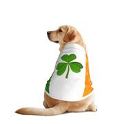 T-shirts pour animaux de compagnie avec drapeau irlandais - Vêtements pour chiens de grande et moyenne taille - Chemises confortables pour chien, parfaites pour un usage quotidien