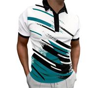 T-shirts pour homme Royaume-Uni, polos pour hommes adultes à col rabattu - Polo à manches courtes - T-shirt d'affaires formel léger - T-shirt de sport respirant pour un usage quotidien, athlétique