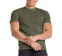 T-shirts ras du cou l gers Hanes Comfortblend Originals pour hommes, t-shirt tri-blend disponible en taille haute, vert militaire, triblend
