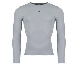 T-shirts sport hommes adidas TECHFIT Compression Training Long Sleeve Long-Sleeve Top Gris EU L