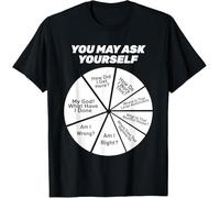 T Shirts Vous vous demandez peut-être comment j'en suis arrivé là et | comment ça Tee Col Rond Respirant T-Shirts Léger T-Shirts À Manches Courtes pour Homme Fitness Entraînement