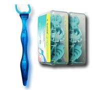 T.Smile 3e génération dentaire flosser 1 poignée + 100 extra strength heads floss