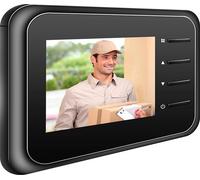 T��sonnette -T��r -caméra de surveillance -Frontière avec moniteur sans fil Live View disponible ��enregistrement numérique de vision nocturne ��surveillance pour la sécurité à domicile (expédié sans