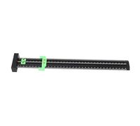 T Square Ruler Aluminum Alloy Double Needle Woodworking Scribing 35cm (Green)