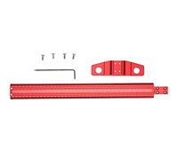 T Square Ruler | Aluminum Alloy Removable Backplate for Woodworking & Framing | Accurate Drafting Tool with 1mm Accuracy/Carpentry Layout/Art Measurement (400mm)