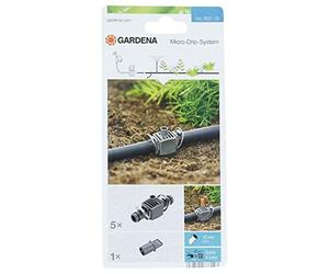 T-Stück Gardena, Micro-Drip-System, für Sprühdüsen, Quick & Easy, 13 mm (1/2"), 5 Stk