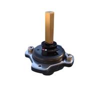 T & T Hardware Bouchon mélangeur de rechange compatible avec Kohler GP77886 - pour vanne Coralais plus ancienne, carrée, tige en laiton, comprend 2 vis en acier inoxydable et plaque de retenue noir